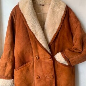 Shearling coat